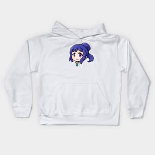 Aqours chibi - Kanan Kids Hoodie